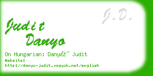judit danyo business card